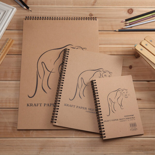 Libro Kraft 80Gr 50H Anillado