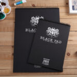 Sketchbook de Hojas Negras 120Gr 32H