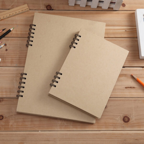Sketchbook de Papel Kraft 120Gr 50H Anillado