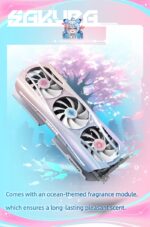 Yeston Sakura Atlantis Radeon RX 9070 16G GDDR6 256bit 4nm PC Graphics Card - Image 9