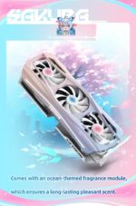 Yeston Sakura Atlantis Nvidia GeForce RTX 5080 Graphics Card GDDR7 16G 256bit GPU - Image 3