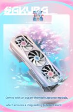 Yeston Sakura Atlantis Radeon RX 9070 XT 16G GDDR6 256bit 4nm PC Graphics Card - Image 10