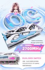 Yeston Sakura Radeon RX 9070 16G GDDR6 256bit 4nm PC Graphics Card - Image 11