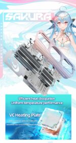 Yeston Sakura Atlantis Nvidia GeForce RTX 5080 Graphics Card GDDR7 16G 256bit GPU - Image 5