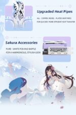 Yeston Sakura Radeon RX 9060 XT 16G GDDR6 128bit PC Graphics Card - Image 6