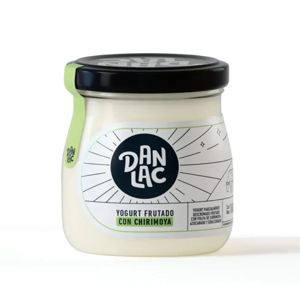 Yogurt Frutado con Chirimoya Frasco 160Gr