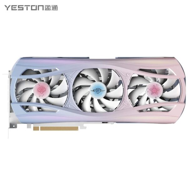 Yeston Sakura Atlantis Radeon RX 9070 16G GDDR6 256bit 4nm PC Graphics Card