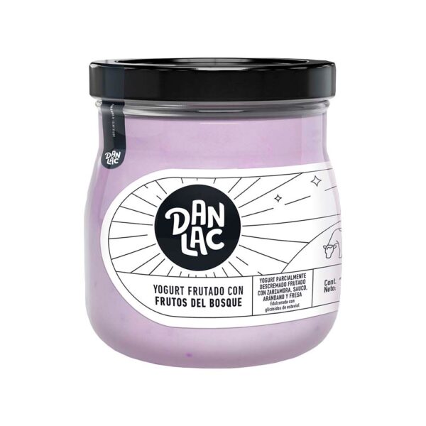Yogurt Frutado con Frutos del Bosque Frasco 160Gr