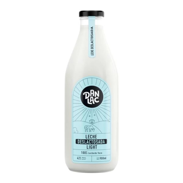 Leche Danlac Deslactosada Botella 900Gr