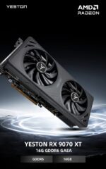 Yeston GAEA Radeon RX 9070 XT 16GB GDDR6 4nm PC Video Graphics Card - Image 4
