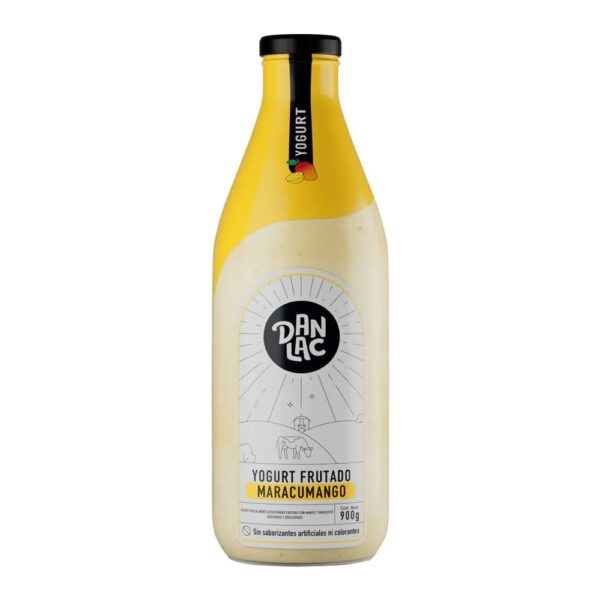 Yogurt Frutado con Maracumango Botella 900Gr