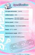 Yeston Sakura Atlantis Radeon RX 9070 XT 16G GDDR6 256bit 4nm PC Graphics Card - Image 6