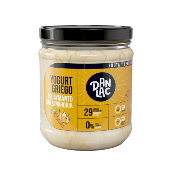 Yogurt Griego Aguaymanto con Zanahoria Frasco 420Gr