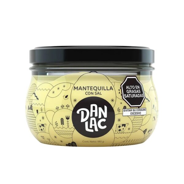 Mantequilla con Sal Frasco 180Gr