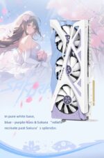 Yeston Sakura Nvidia GeForce RTX 5070 Graphics Card GDDR7 12G 192bit GPU - Image 7