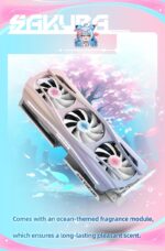 Yeston Sakura Atlantis Nvidia GeForce RTX 5070 Ti Graphics Card GDDR7 16G 256bit GPU - Image 8