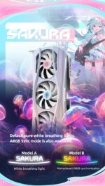 Yeston Sakura Atlantis Nvidia GeForce RTX 5080 Graphics Card GDDR7 16G 256bit GPU - Image 14